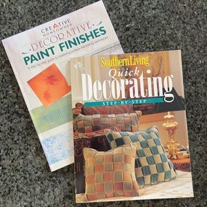 Set of 2 Decorating Books